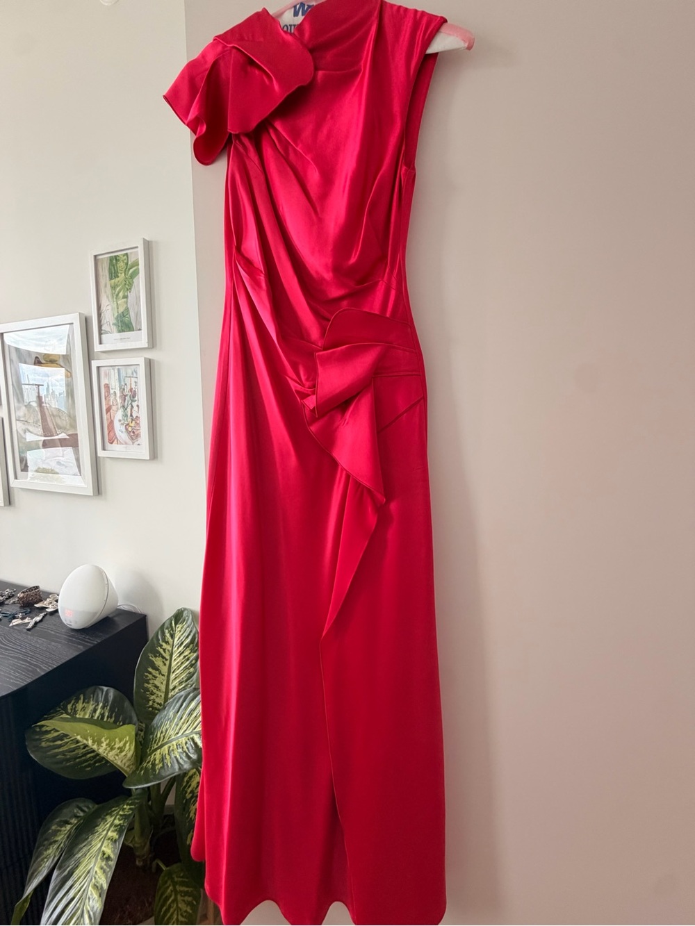 ACLER Ramshaw Maxi Dress in Berry Pink